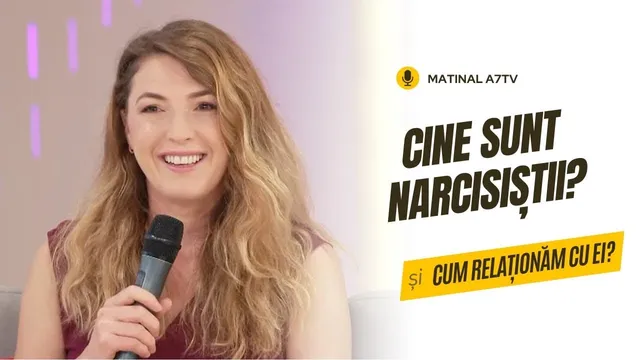 Coperta video-ului „Cine sunt narcisiștii și cum poți gestiona relația cu ei?” de pe canalul de YouTube al Andreei Giurgilă