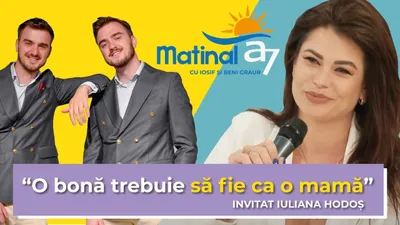 Miniatura emisiunii Matinal A7TV despre greșelile pe care le facem când alegem bona, cu citatul „O bonă trebuie să fie ca o mamă”