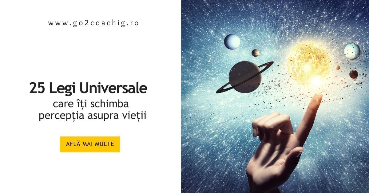25 Legi Universale - schimbarea percepției