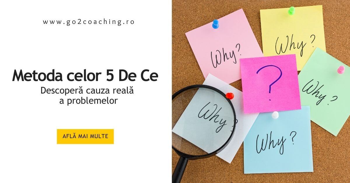 Metoda celor 5 De Ce – descoperă cauza reală a problemelor în dezvoltare personală